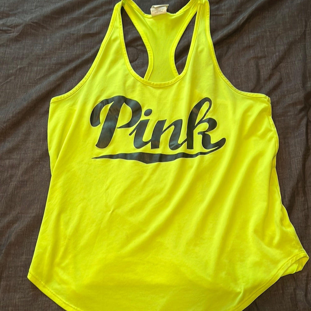 Pink tank top